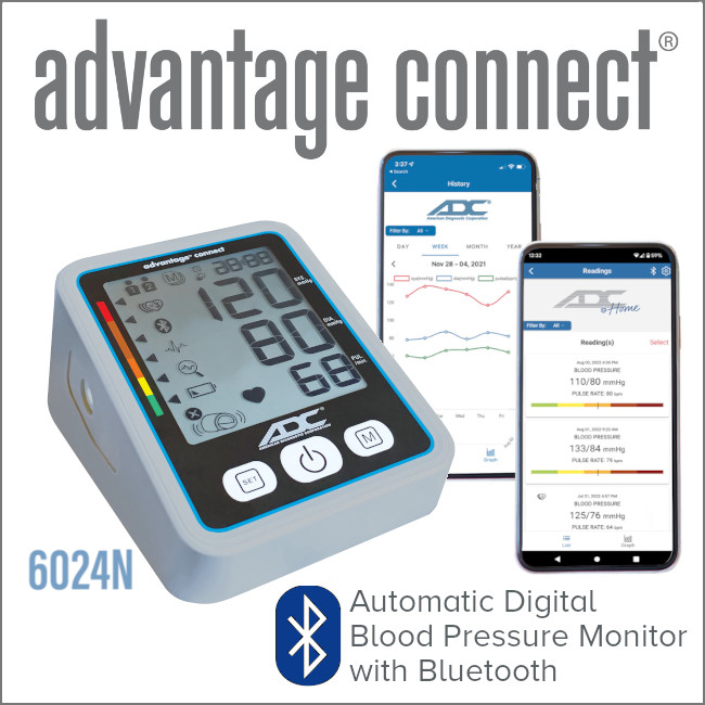 ADC Advantage 6015N Automatic Digital Wrist Blood Pressure Monitor