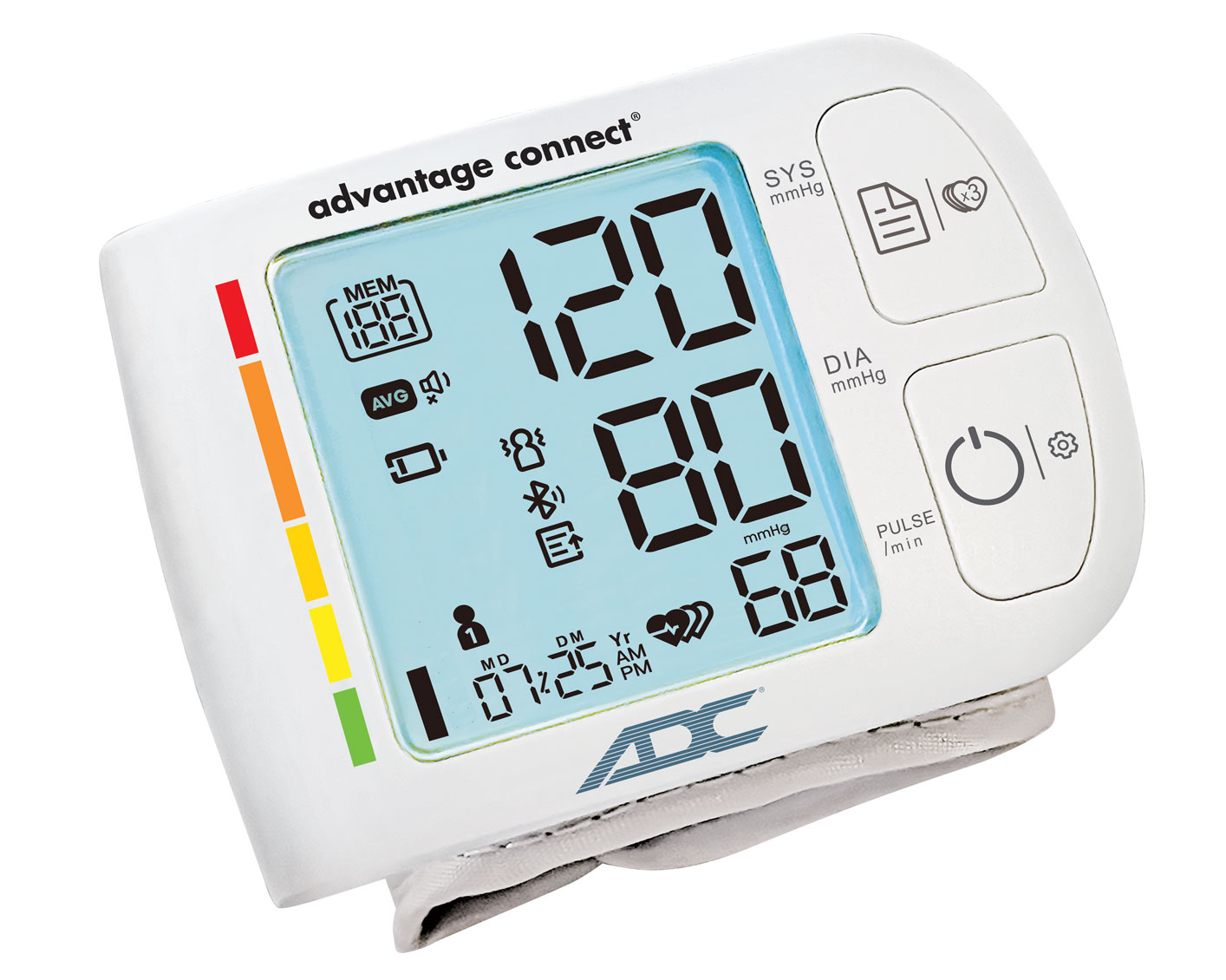 ADC Advantage Connect 6115 wrist blood pressure monitor