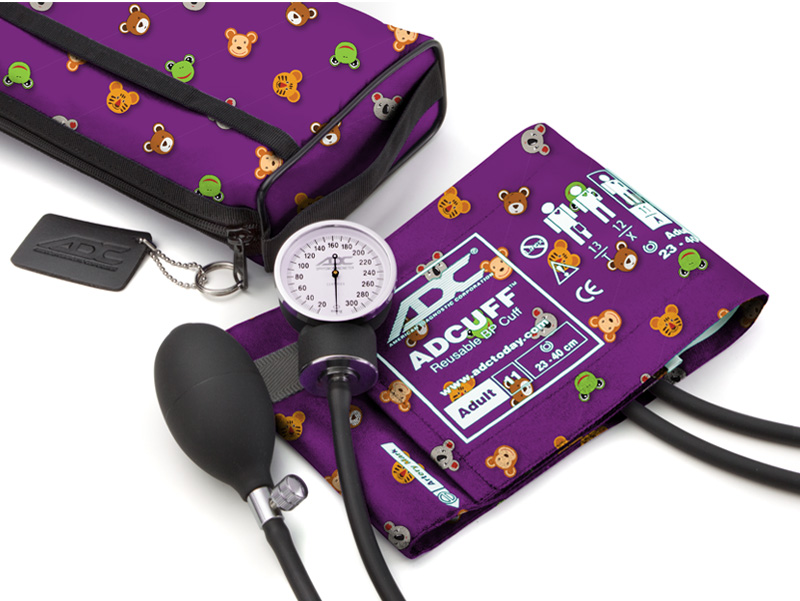 The Adimals™ theme grows into our sphyg line with a fun, friendly print.