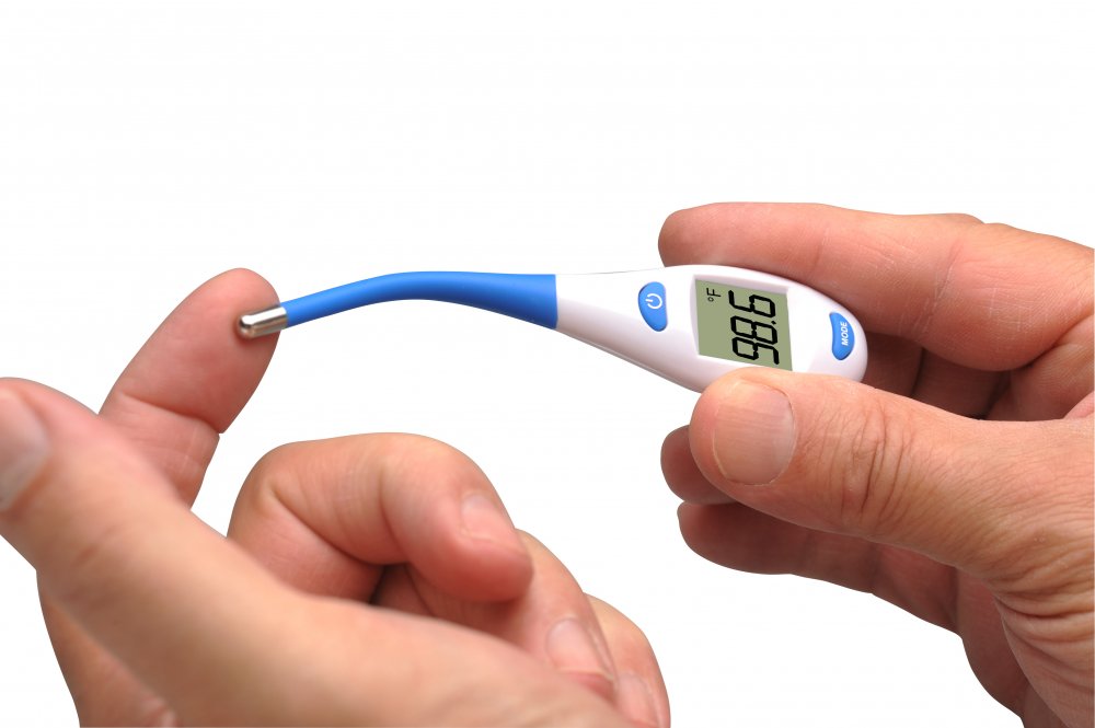 Digital clinical thermometer with fever alarm ▻ waterproof✓ fast ✓ precise ✓