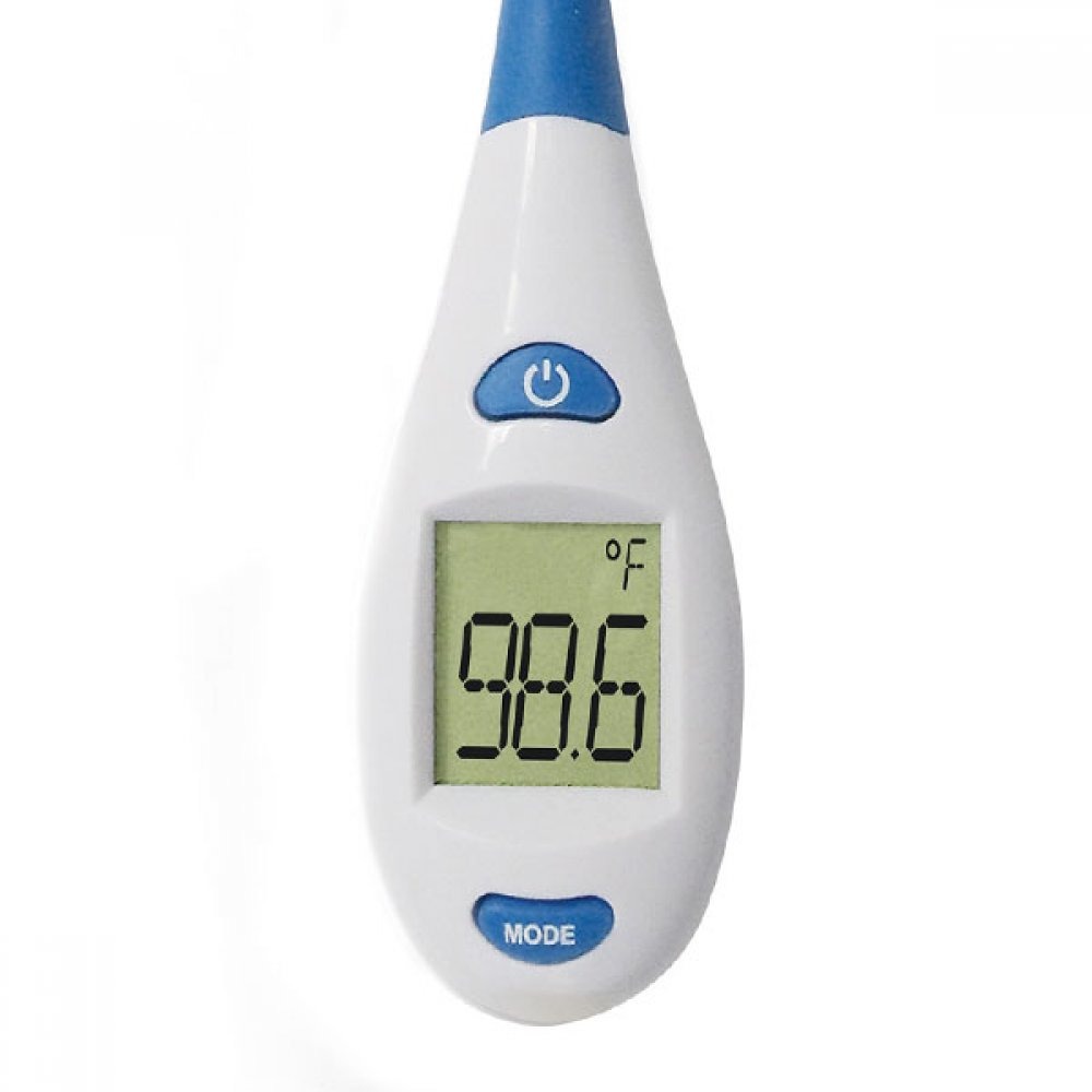 Digital clinical thermometer with fever alarm ▻ waterproof✓ fast ✓ precise ✓