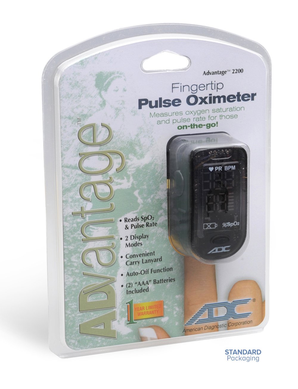 ADC Advantage Fingertip Pulse Oximeter ADC Advantage Fingertip Pulse Oximeter